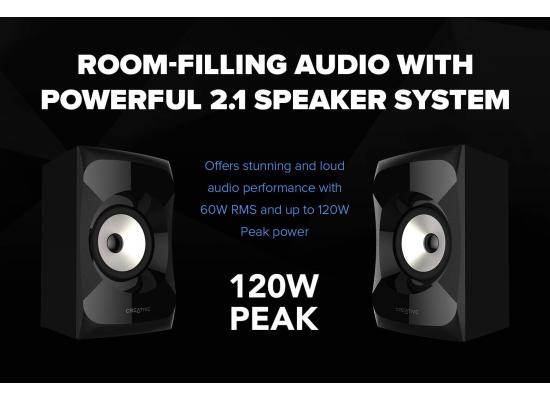 Creative SBS E2900 2.1 Powerful Speaker With Subwoofer